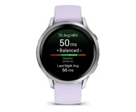 Garmin Venu 4 Silver 41mm z fioletowym paskiem - 1363884 - zdjęcie 2
